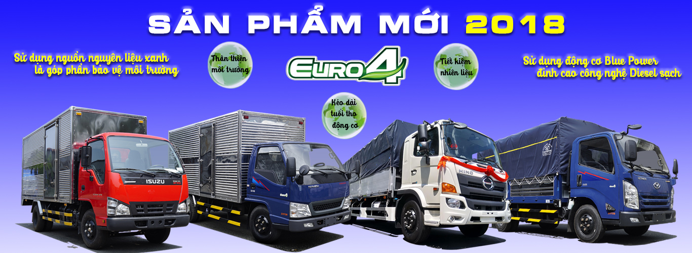 Sản Phẩm Xe Tải HOT 2018 - Công Nghệ Euro 4Sản Phẩm Xe Tải HOT 2018 - Công Nghệ Euro 4Khuyến mãi Xe tải Hải phòng, xe tải hyundai chính hãng tại hải phòng